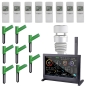 Preview: HP2000 PRO Ultra Weather Station WiFi + Live Data Access Worldwide Home Climate Set (includes 8 x DP50 Temperature/Humidity, 8 x DP100 Soil Moisture)