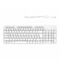 Preview: PK703 Multimedia USB Tastatur Deutsch/Arabisch weiß