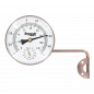 Preview: Froggit Retro Metal Thermo-Hygrometer (Copper Design)