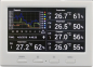 Preview: DL5000 TWIN (2 Displays) Wetterdatenlogger Thermometer inkl. 3 Thermo- Hygrometer Funksensor