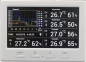 Preview: DL5000 TWIN (2 Displays) Wetterdatenlogger Thermometer inkl. 5 Thermo- Hygrometer Funksensoren