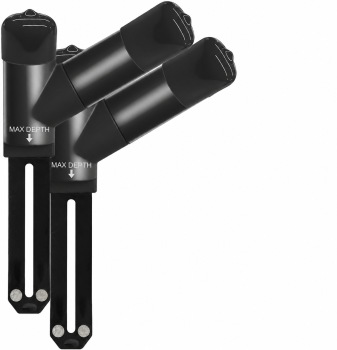 DP110 (2er Set) 3-In-1 16-Kanal Bodenfeuchte/Bodentemperatur/EC Funksensor (Hygrometer für Pflanzen im Innen- und Außenbereich)