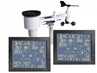 WH4000SE TWIN (2 Displayeinheiten) WiFi Internet Funk Wetterstation