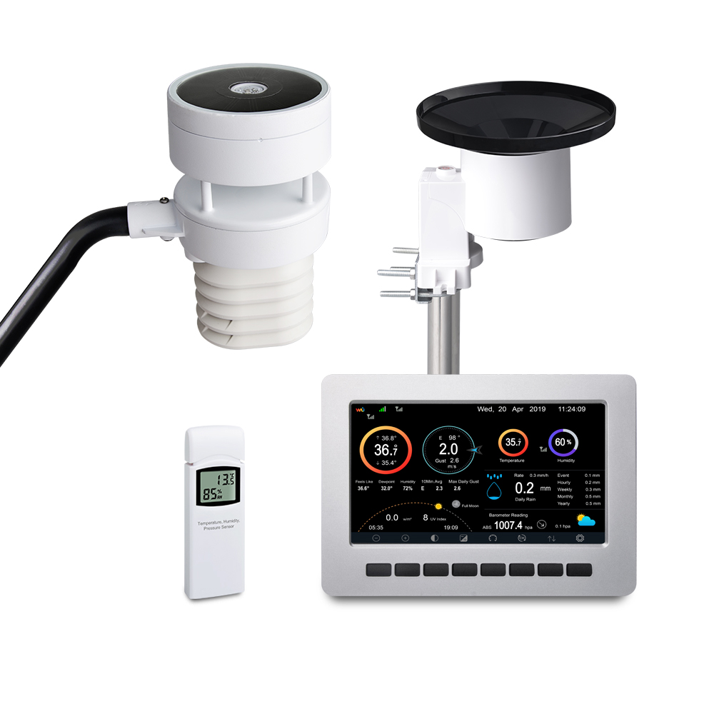 Froggit HP1000SE PRO Wi-Fi Radio Station Météo Wetterserver - État : Neuf Froggit HP1000SE PRO Wi-Fi Radio Station Météo Wetterserver - État : Neuf