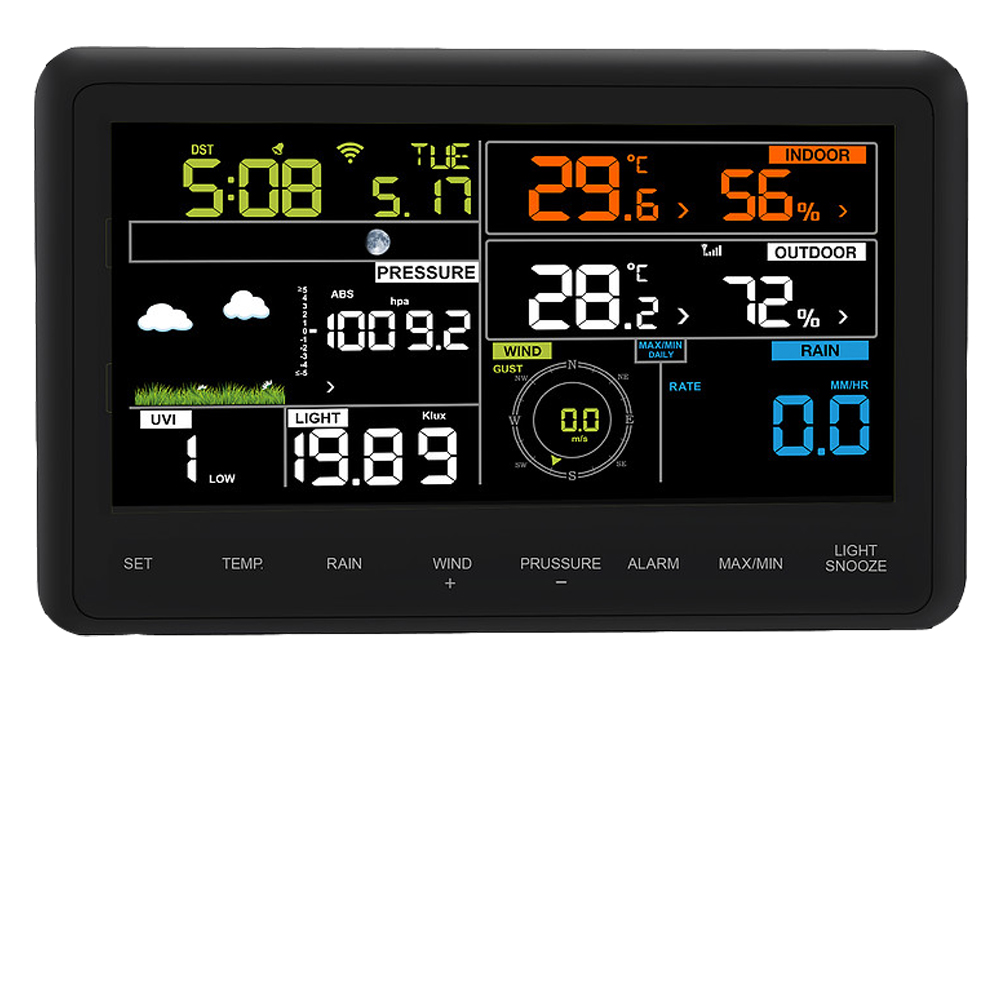 froggit Professional Station météo sans Fil WH3000 SE (Edition 2018) -  Internet WiFi Station météorologique : : Jardin