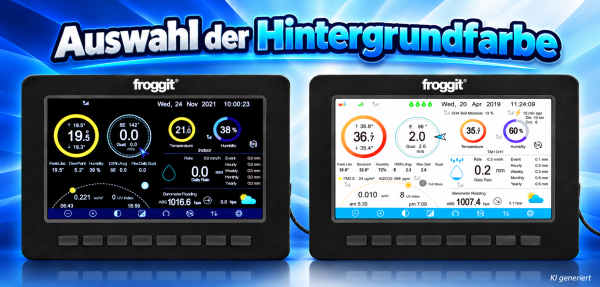 HP1000SE PRO 7-in-1 Ultra Black Edition Wetterstation – präzise, smart