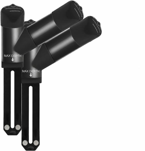 DP110 (2er Set) 3-In-1 16-Kanal Bodenfeuchte/Bodentemperatur/EC Funksensor (Hygrometer für Pflanzen im Innen- und Außenbereich)