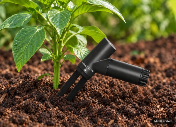 DP110 3-in-1 16-Channel Wireless Soil Moisture/Soil Temperature/EC Sensor (Hygrometer for Indoor and Outdoor Plants)