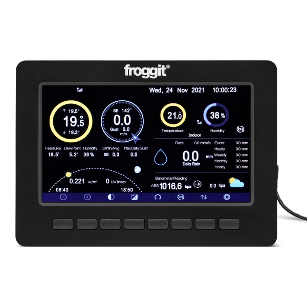 Froggit Wetterstationen Shop - WH2626 WiFi Internet Thermometer