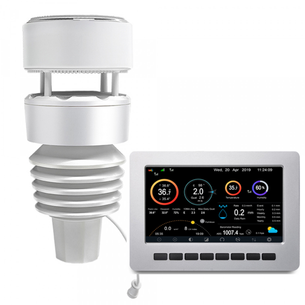 HP1000SE PRO 7-In-1 Ultra WiFi Wetterstation Set