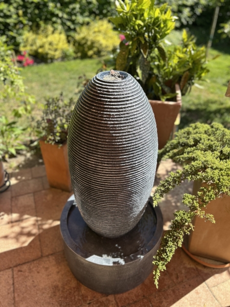 The Fountain 100 (100cm high) water fountain, table fountain, indoor fountain with LED lighting indoor outdoor
