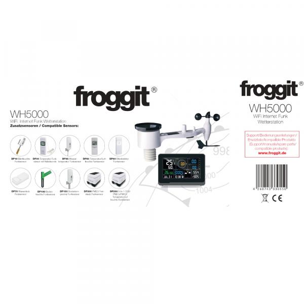 WH5000 Wi-Fi Internet Wireless Weather Station