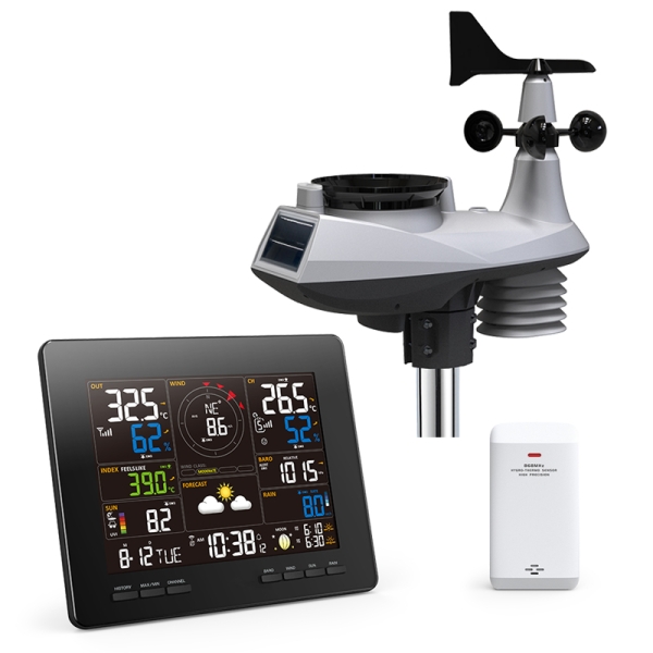 WH6000 PRO WiFi Internet Funk Wetterstation