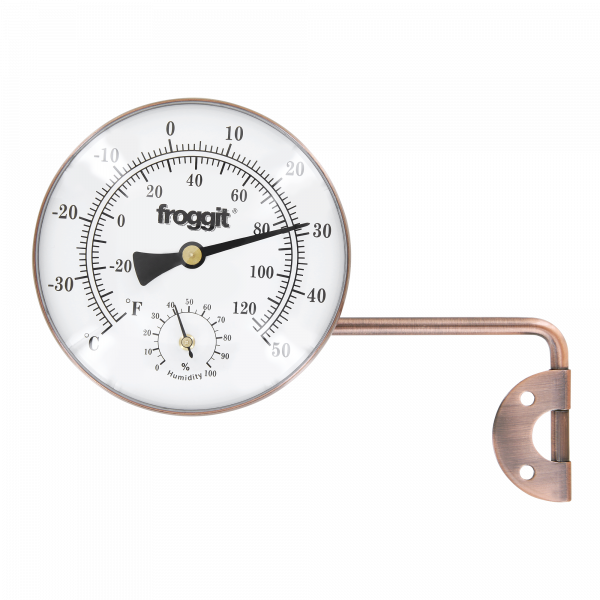 Froggit Wetterstationen Shop - Froggit Retro Metall Thermo